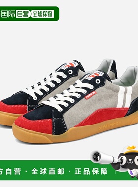 日本直邮PATRICK COMORIN 男士和女士灰色低帮运动鞋（pt-505544