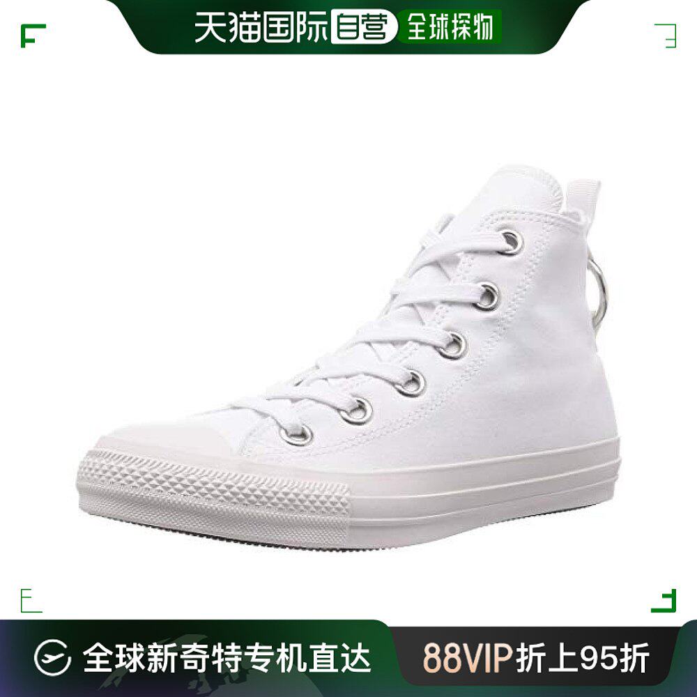 【日本直邮】converse匡威 全明星帆布鞋高帮100 白色22.5cm 3130