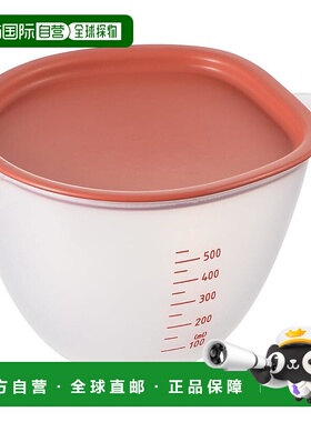 【日本直邮】Akebono Sangyo 日常带盖碗 小号 红色 CH-2123