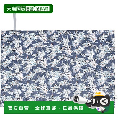 【日本直邮】彩色糖果风格 Riviera 野餐垫 单人 适合实地考察 蓝