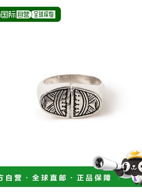 1h可退 日本直邮Adawat’n Tuareg 男士银戒 手工雕刻 艺术感设计