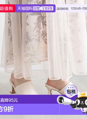 日本直邮RANDA 黄金线丁字凉鞋 RA041BW14395 [RANDA] 黑色