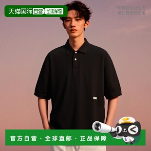 1027390900015短袖 复古鹿仔纹POLO衫 日本直邮CAHLUMN男士 1h可退