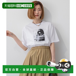 1h可退 日本直邮JANE PACKER 女装 联名系列 写真印花T恤 KKWSGM6