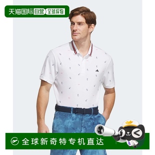 高性能吸汗高尔夫polo衫 日本直邮adidas男士 IKK80