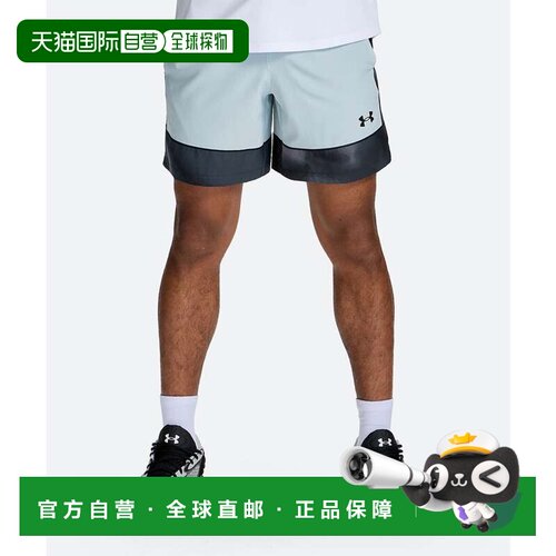 日本直邮UNDER ARMOUR 安德玛男士UA DREAMERS梭织短裤 蓝雾黑