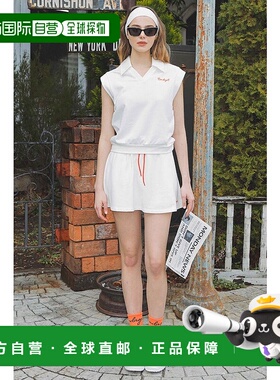 日本直邮Rienda 针织伞裙 WHT [RI3465EW034425] 白色内搭上衣