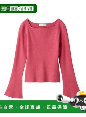 1h可退 日本直邮CELFORD 女士方领针织套头衫 CWNT254042长袖