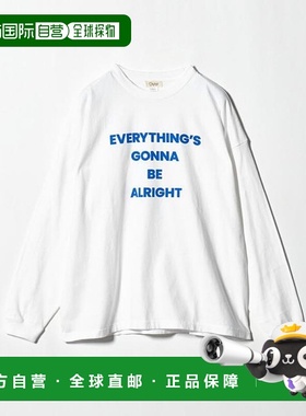 1h可退 日本直邮green label relaxing  OAFISH BE ALRIGHT 长袖T