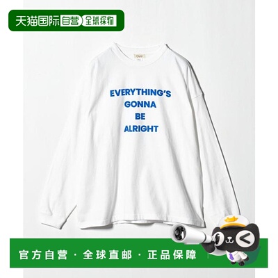 1h可退 日本直邮green label relaxing  OAFISH BE ALRIGHT 长袖T