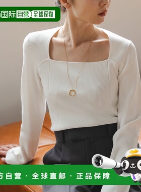 1h可退 日本直邮NOBLE 女士 宽松修身半高领针织衫 26SS联名款 26