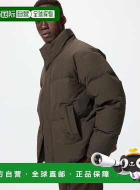 日本直邮Uniqlo 无缝充绒夹克 481608优衣库羽绒男款羽绒服外套