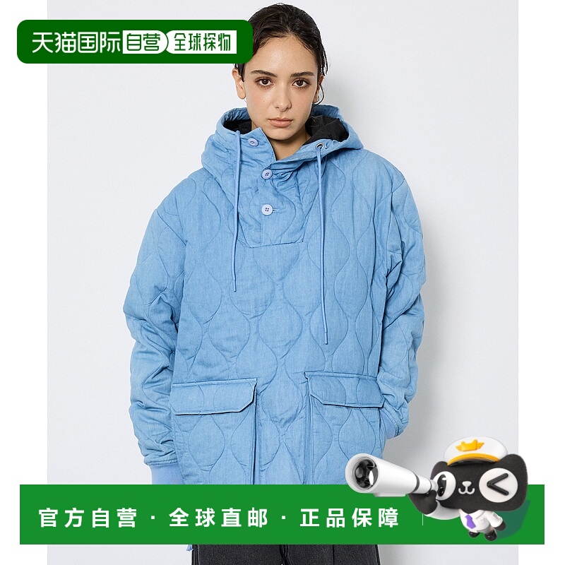 1h可退 日本直邮TAION 男装/女装 轻量高保暖 军旅风连帽羽绒服