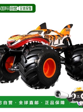 【日本直邮】Hot Wheels 怪物卡车大号虎鲨 [迷你车 1:24] [适合