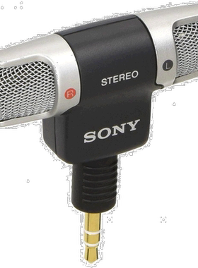 日本直邮自营｜Sony索尼电容式麦克风立体声音乐声音收集ECM-DS