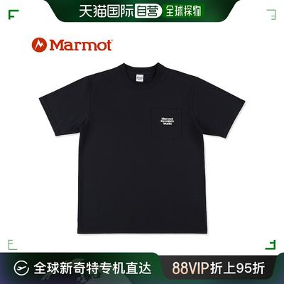 Marmot MMW POCKET-T Marmot MMW 口袋 T恤男女T恤 BLK