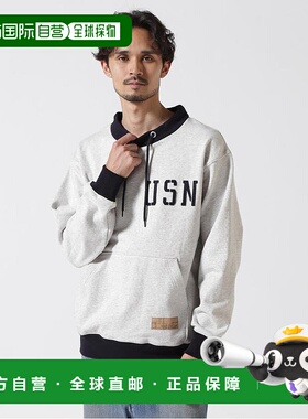 日本直邮AVIREX US.NAVY MOCK NECK SWEAT卫衣 [AV1129EM025159]