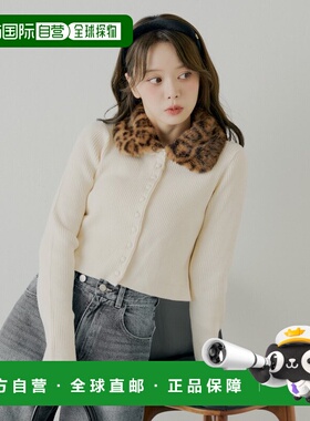 日本直邮SALON by Chico 女士可拆卸毛领修身短款上衣 2WAY设计