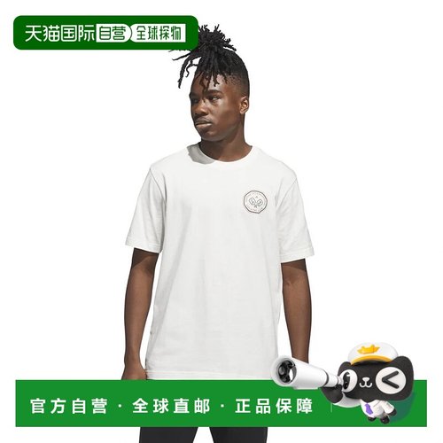 日本直邮【日本直邮】Adidas阿迪达斯男女同款T恤JN2512