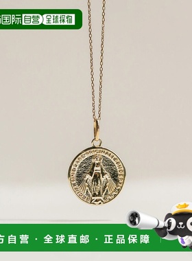 1h可退 日本直邮cui-cui 奇迹金币项链 K10YG 783025吊坠