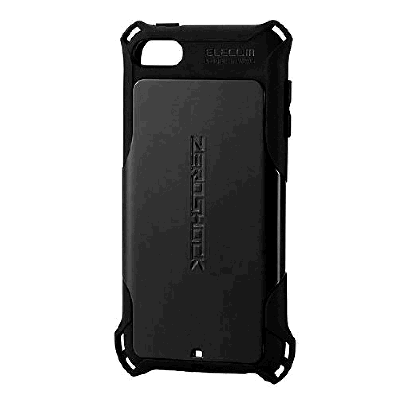 【日本直邮】ELECOM宜丽客iPod Touch第6/7代兼容保护壳 黑色塑料