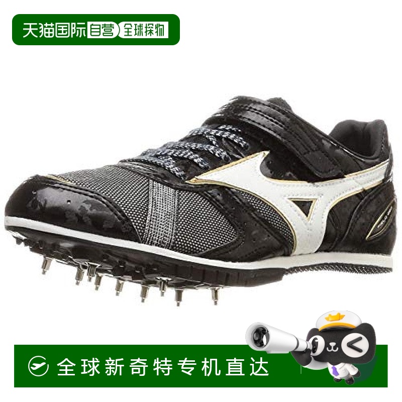 【日本直邮】Mizuno美津浓field GEO 田径钉鞋 黑x白x金 25.5cm