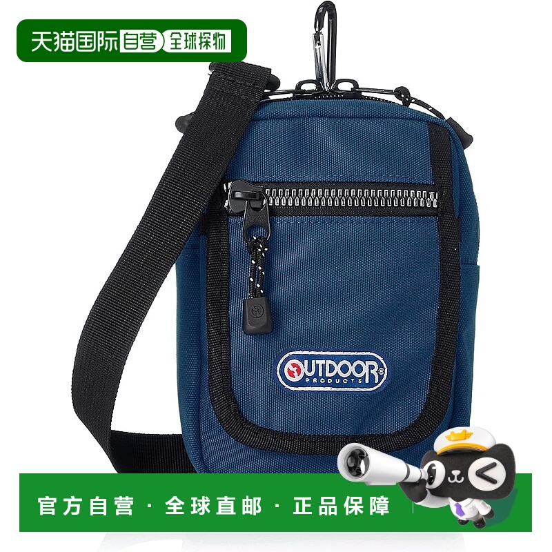 【日本直邮】Outdoor 迷你单肩包/手机收纳 深蓝色 22469005