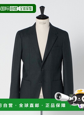 1h可退 日本直邮green label relaxing 男士REDA BLAZER Hop Sack