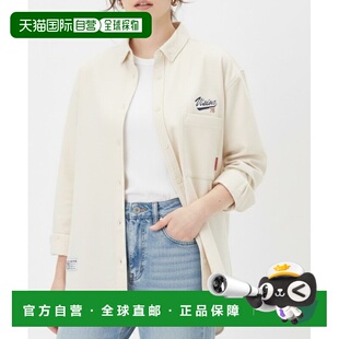 1h可退 日本直邮VISION STREET WEAR 男女同款 加厚纯棉法兰绒 背