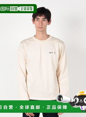 1h可退 日本直邮agnes b. 男士长袖T恤 K330 TS CHRISTOF ML款 纯