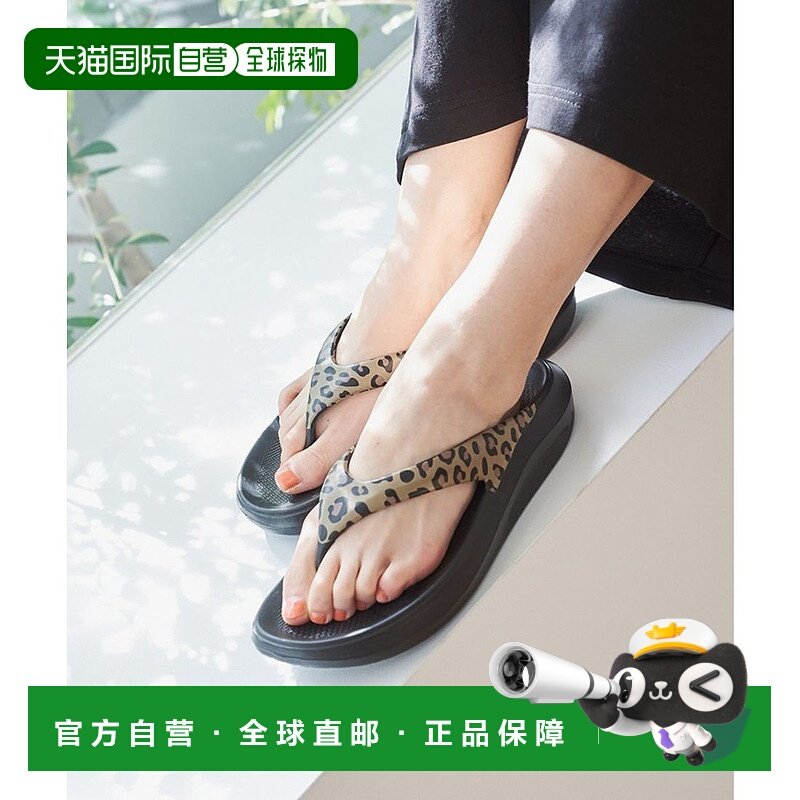 日本直邮coen 女性款式Form Tongs凉鞋 CO3322BW015084 黑色