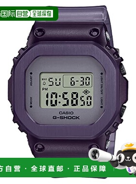 【日本直邮】G Shock卡西欧 手表 金属中壳运动表紫色GM-S5600MF-