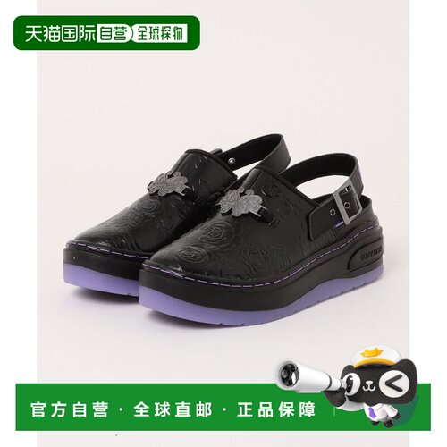 日本直邮CONVERSE × ANNA SUI 女士 厚底蝴蝶玫瑰印花休闲鞋 707