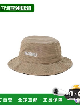 1h可退 日本直邮BEAMS GOLF BGCC 刺绣学院风标志渔夫帽防晒