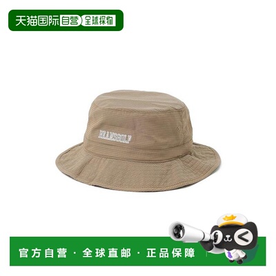1h可退 日本直邮BEAMS GOLF BGCC 刺绣学院风标志渔夫帽防晒
