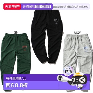 日本直邮Rusty 男士笑脸图案抓绒长裤休闲服饰长裤下装长裤RUSTY