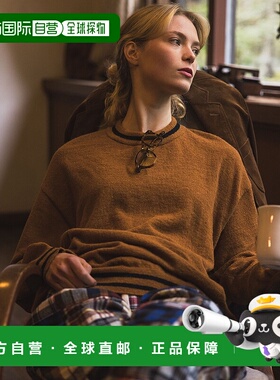 1h可退 日本直邮BEAMS PLUS 男装 14针 细密编织 全棉感阿尔帕卡