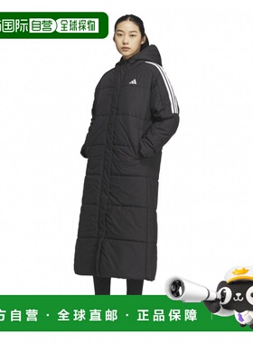 日本直邮adidas 女士 PAD 长款长椅外套 [SX613 KA0969 KA0968]