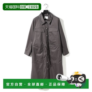 1h可退 日本直邮MIDIUMISOLID 女装 宽松工装风衬衫连衣裙 可外穿