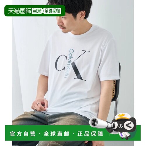 日本直邮Calvin Klein 40KC829 T恤 白色系其他2