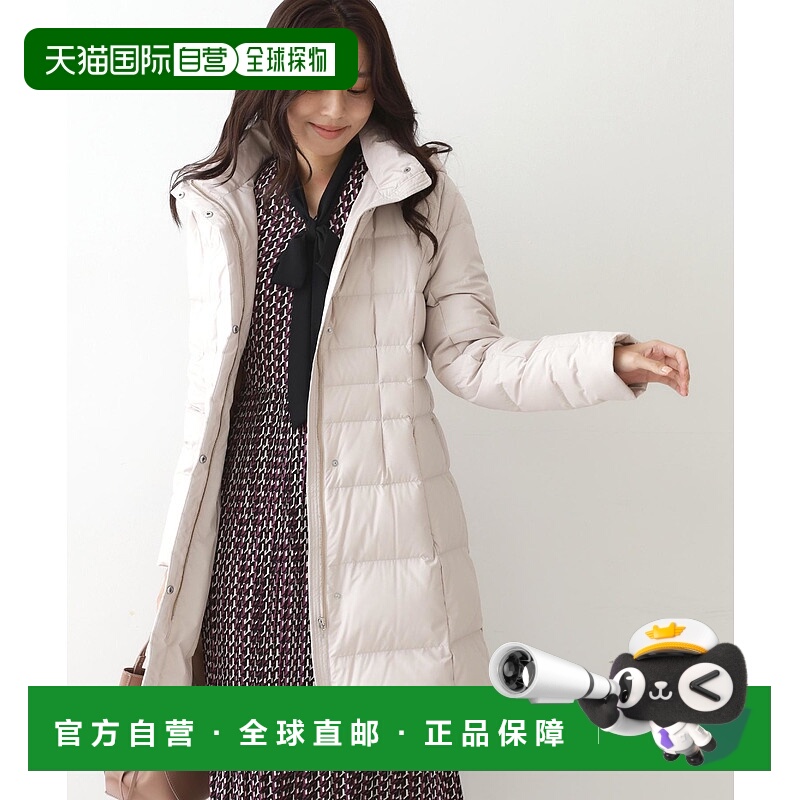 1h可退 日本直邮COUP DE CHANCE 女士 高腰长款羽绒服 法国产白鸭