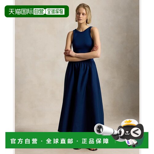 日本直邮POLO RALPH LAUREN 无袖连衣裙 400蓝色