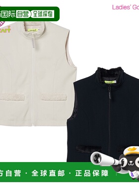 日本直邮VIVA HEART 女士运动高尔夫背心带毛绒口袋 (012-44070)