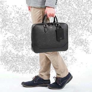 日本直邮 PELLE MORBIDA 公文包薄角板 Capitano 通勤包男士 A4