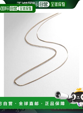 日潮跑腿COCOSHNIK Ball x 紧凑型独立手链项链 40蛇骨链