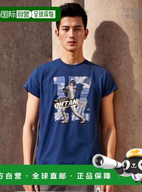 日本直邮Shohei Ohtani 印花 T恤青少年 17 型短袖圆领男孩女孩美