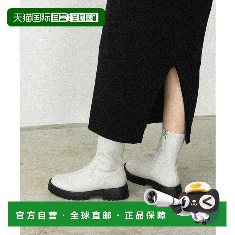 日本直邮RANDA 可持续晴雨兼用 Track Sole短靴 RA041BW015941 黑