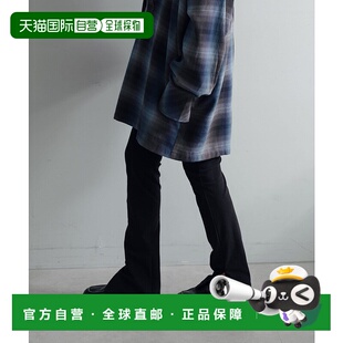 九分打底裤 1h可退 高弹力微光泽 女装 侧开衩 日本直邮Pasterip