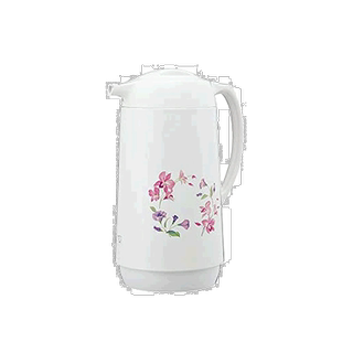 【日本直邮】Zojirushi象印 保温玻璃壶 花环 AG-KE10-FW 1.0L