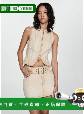 日本直邮MANGO 迷你短裙 [JAMIE MA1658EW33594]